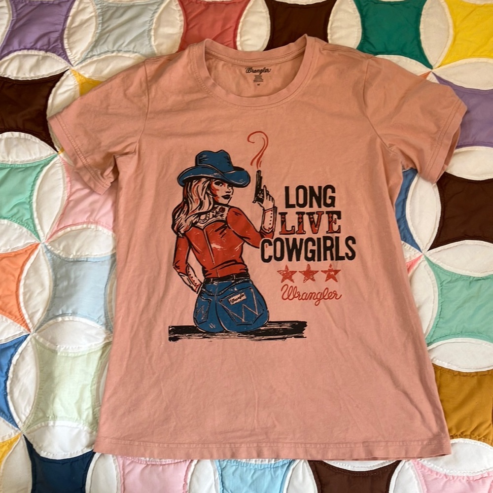 Wrangler Graphic Cowgirl Tee